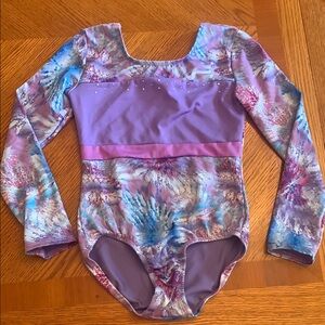 Colorful Long Sleeve Leotard -small